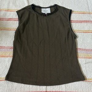 XS - - NWOT - Reformation - Green Muscle Tank